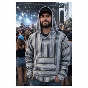 Original Senor Lopez‎ Baja Rug Hooded Sweater